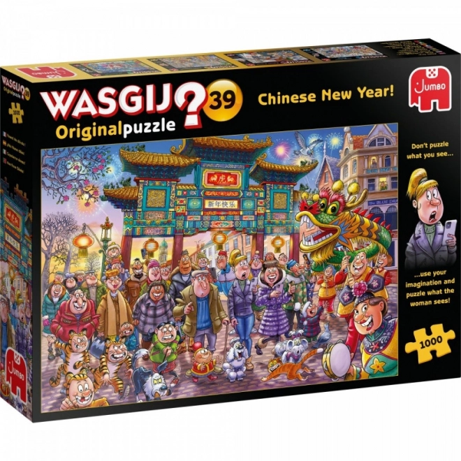 Jumbo Puzzle Wasgij 39: Kínai újév 1000 darab