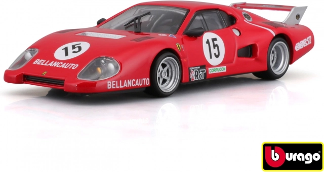 Bburago FERRARI 512 BB II Serie 1981 1:43 fém autómodell