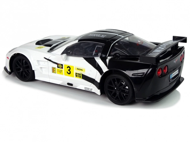 Távirányítós Corvette C6.R Sportautó Fehér