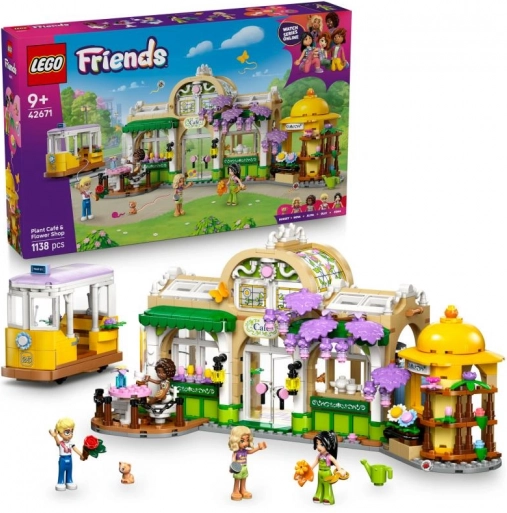 LEGO Friends Zöld kávézó és virágüzlet