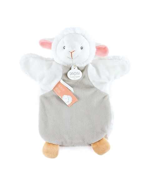 doudou plüss bárány báb 25 cm