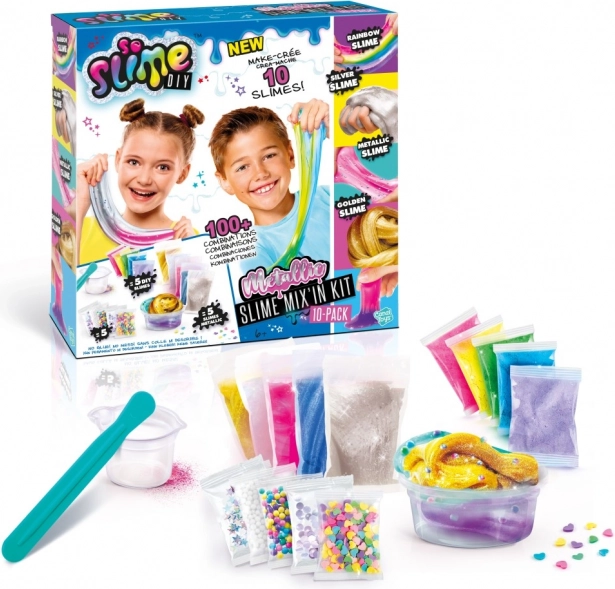 So Slime Metálkészlet nyálkagyártáshoz 10 db