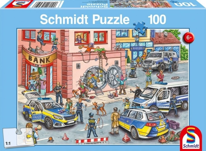 Policie akcióban puzzle 100 darab