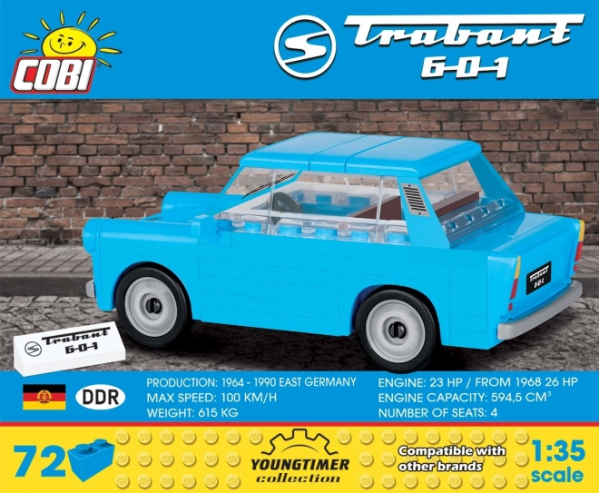 Építhető Trabant 601 modell