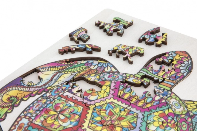 Moxy kontúros puzzle Teknős 130 darabos