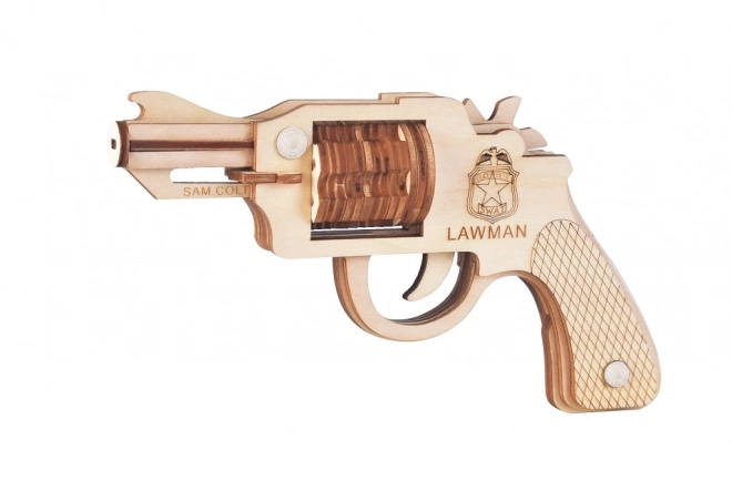 Fa 3D puzzle gumikar revolver