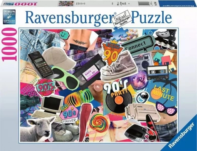 Ravensburger retro 90-es évek kirakó 1000 darabos