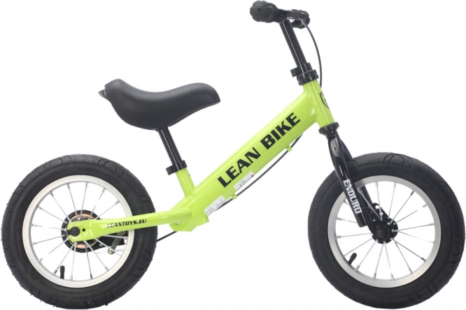 ENDURO neon zöld futóbicikli