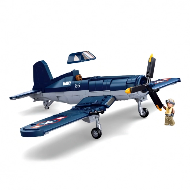 Amerikai vadászrepülőgép F4U Corsair építőkészlet