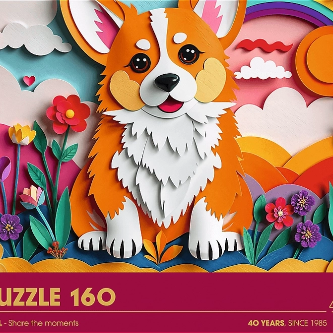 Trefl Puzzle Papír Művészet: Kölyökkutya 160 darab