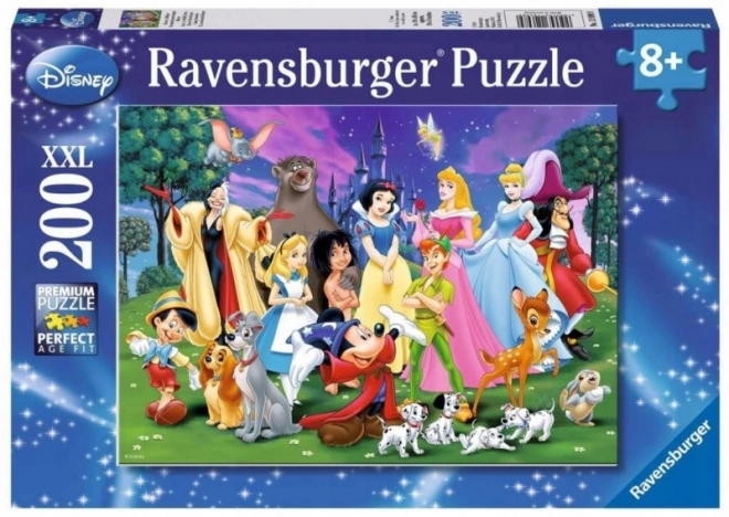 Ravensburger Disney mesehősök XXL puzzle 200 darabos