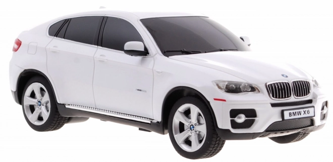 Távirányítós BMW X6 fehér SUV modell