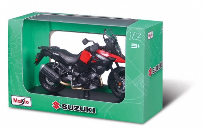 Motorkerékpár modell SUZUKI V-Storm 1/12 alapzattal