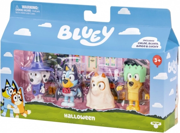 Bluey Figurák - Álarcosbál 4 csomag