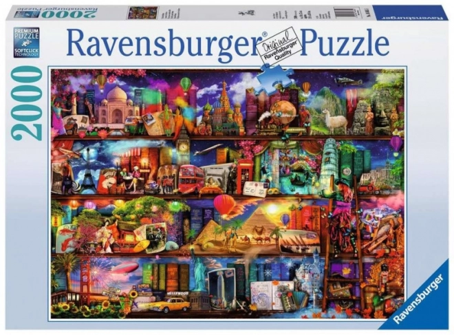 Világ könyvei 2000 darabos puzzle - RAVENSBURGER