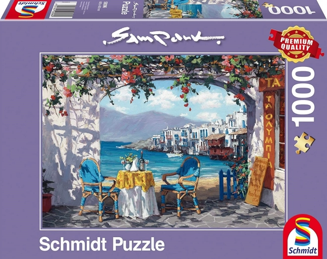 Schmidt találkozás Mükonoszon puzzle 1000 darab