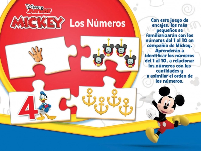 Educa puzzle mickey és barátai: számolás