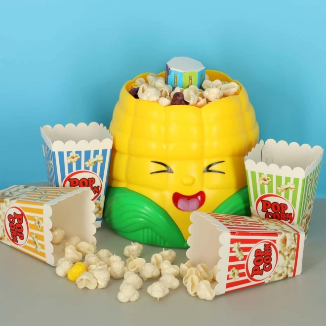 Ügyességi játék Fogd meg a popcornt 4 játékosnak