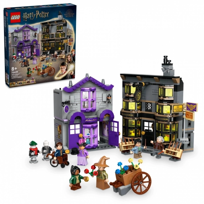 Harry Potter Ollivander és Madame Malkin boltja LEGO készlet