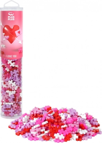 Plus-Plus I love you tubus 240 darabbal