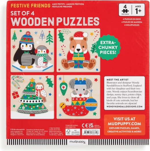 4 karácsonyi motívum egy csomagban