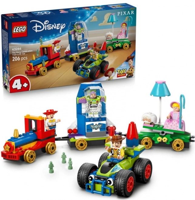 LEGO Disney Toy Story ünnepi vonat és Irányítható úr