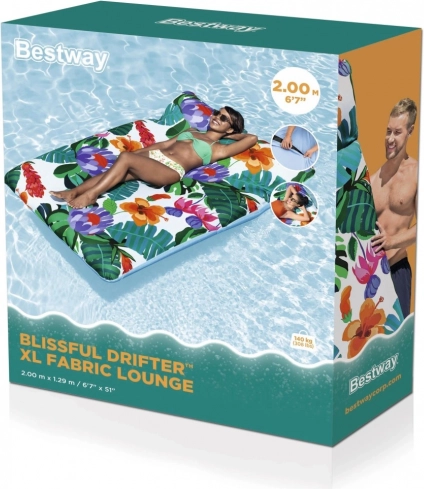 felfújható nyugágy mosható huzattal 200 × 123 cm Bestway