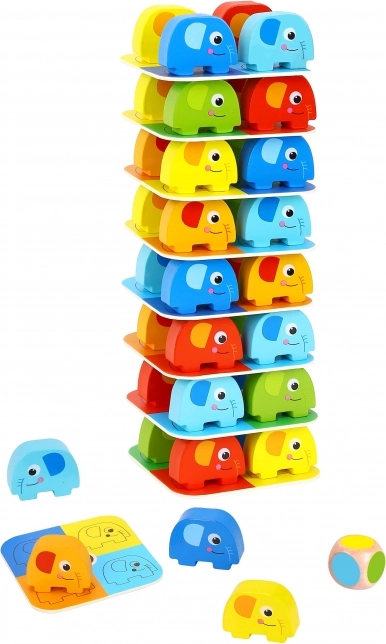 Woopie Zöld elefánt az elefánton játék