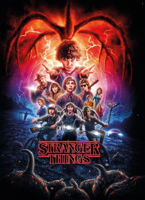 Clementoni Puzzle Stranger Things 2. évad 1000 darabos