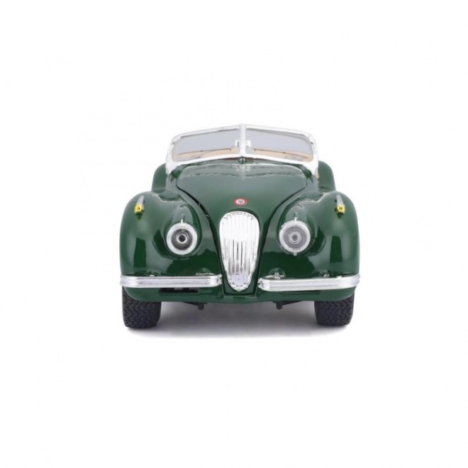 Jaguar XK 120 Roadster modellautó 1951 - zöld