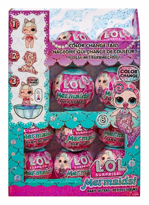 L.O.L. Surprise sellőlány baba, kijelző 12 db