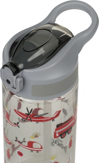 Tritán italtartó szívószállal, Mentősök 500 ml