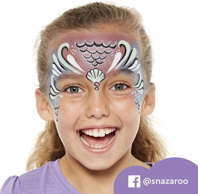 Snazaroo arc- és testfesték készlet sablonokkal Egyhör Unicorn és pillangók számára