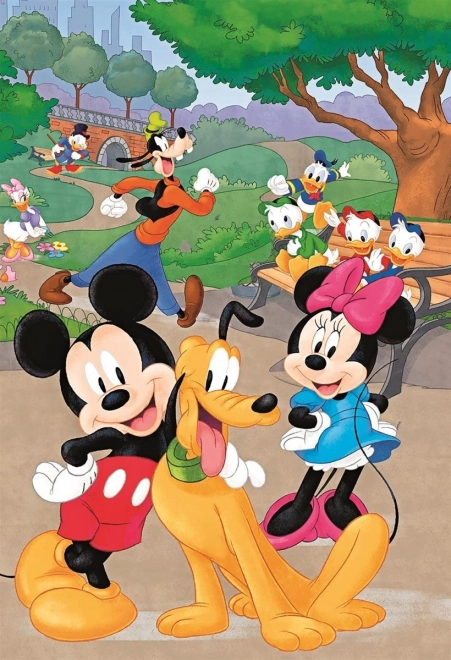 Mickey Egér Clementoni puzzle és 3D modell