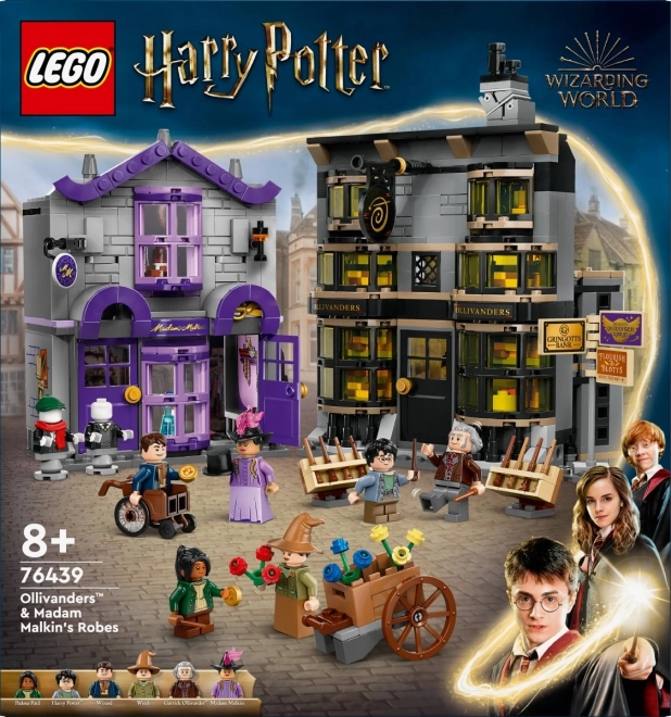 Harry Potter Ollivander és Madame Malkin boltja LEGO készlet