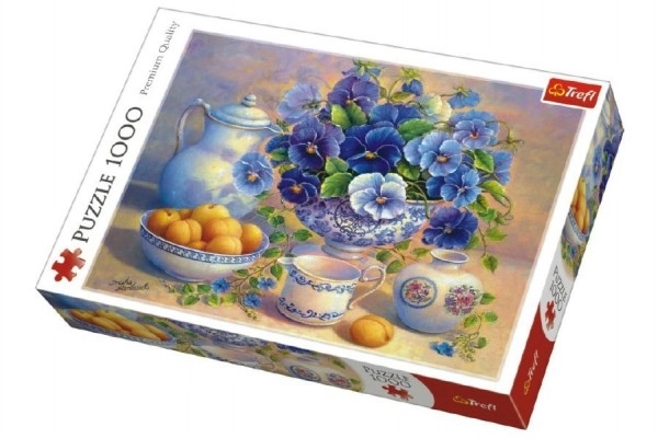 Trefl puzzle kék csokor 1000 darabos