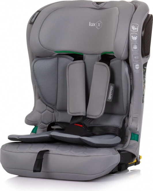 Chipolino autós gyerekülés Lux X i-Size 76-150cm Isofix, Granite