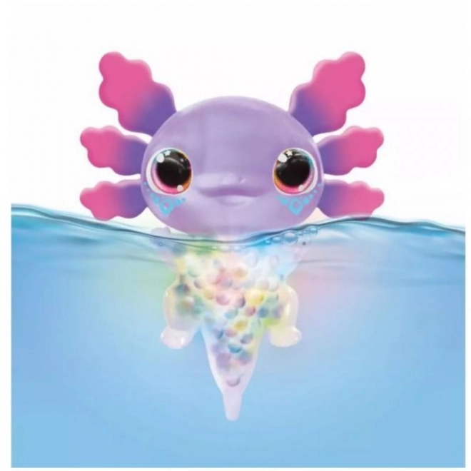 Világító Axolotl akváriumban