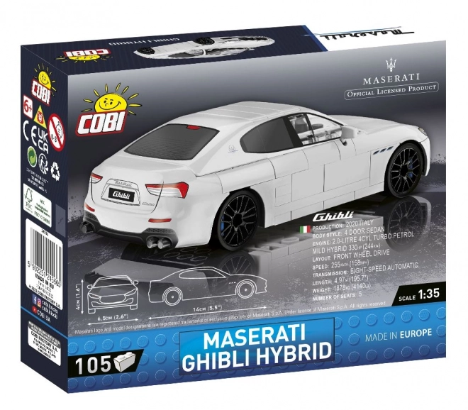 Cobi maserati ghibli hibrid 1:35 modell