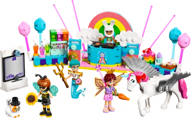 LEGO Friends Jelmezes buli egyszarvúval és tündérrel