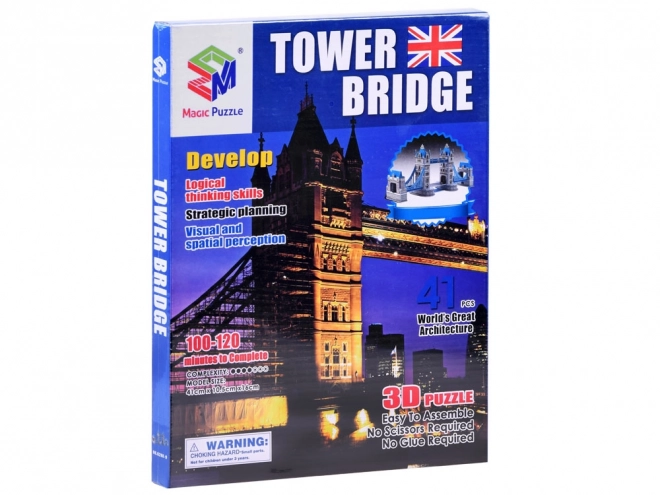 3D puzzle Tower Bridge 41 darabos készlet