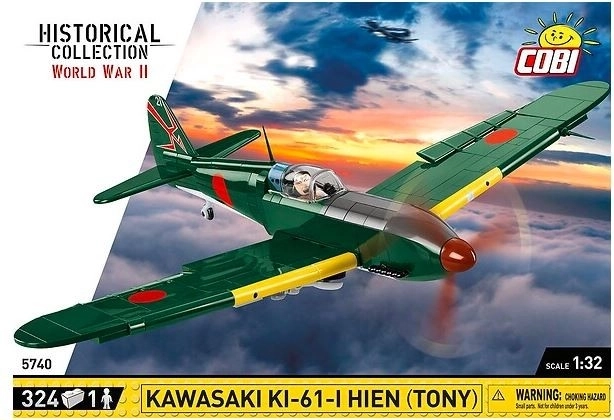 cobi kawasaki ki-61 "létkező fecske" modell