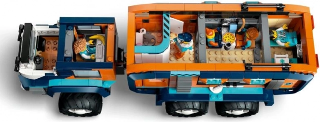 LEGO City Teherautó Laboratóriummal az Északi-sarki Felfedezőknek