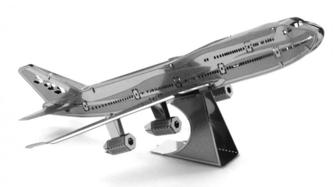 Metal Earth 3D puzzle - Boeing 747 repülőgép