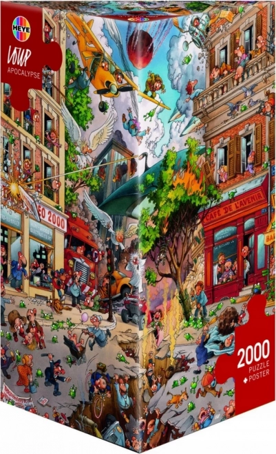 Heye puzzle apokalipszis 2000 darabos