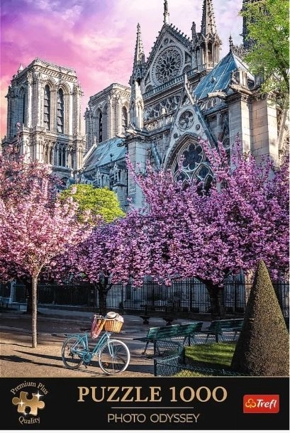 Notre-Dame-székesegyház 1000 darabos prémium puzzle