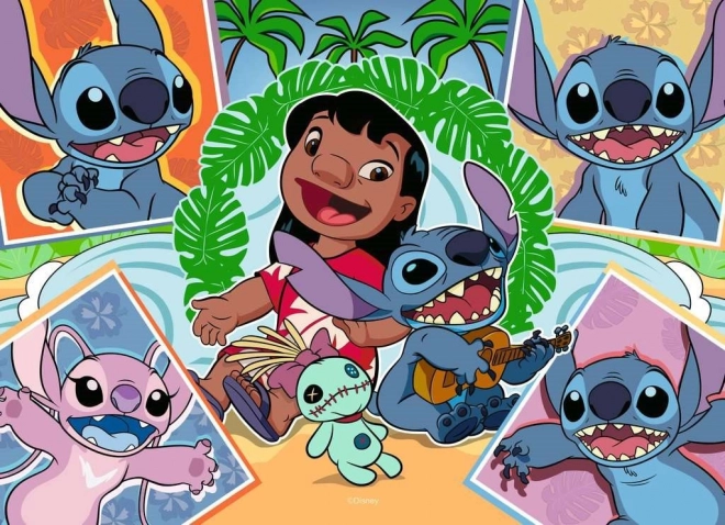 Ravensburger puzzle Lilo és Stitch 4 x 100 darabos