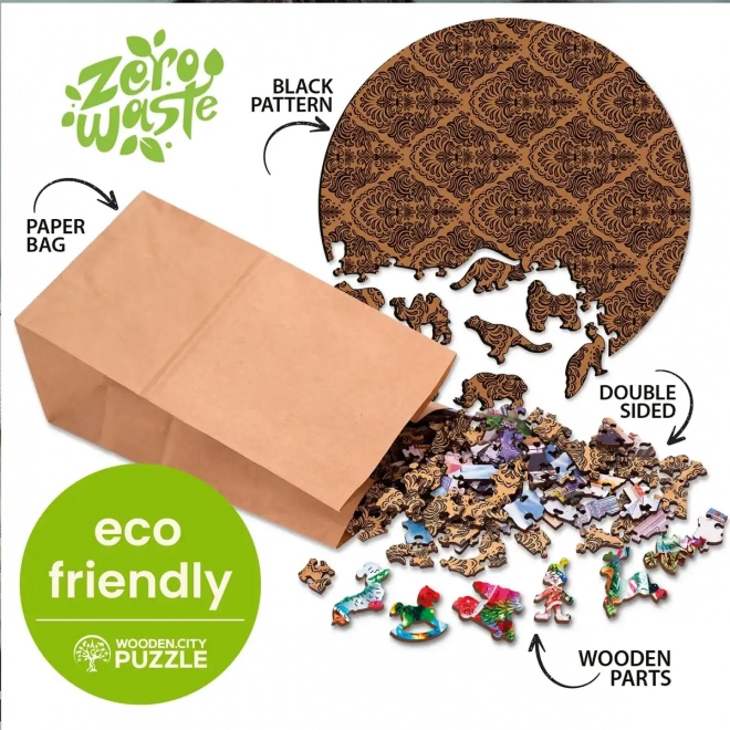 Modern bagoly fa puzzle – 150 darabos