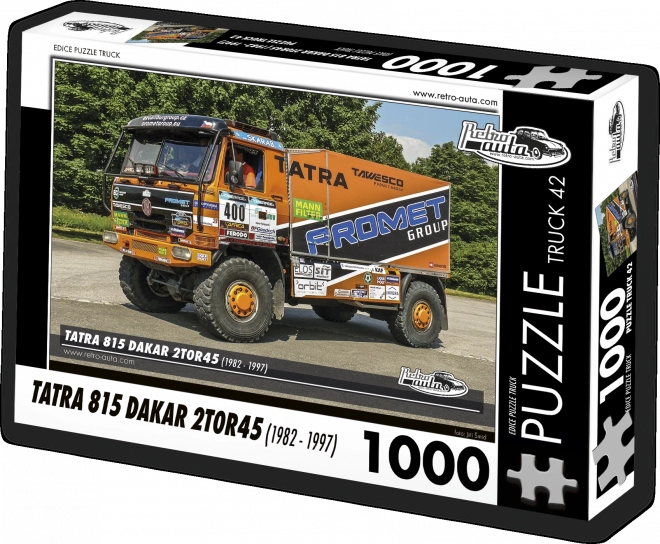 Retro autók puzzle: TATRA 815 Dakar