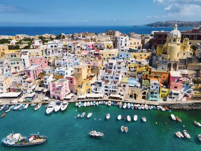 Ravensburger Procida szigete puzzle - 1500 darabos